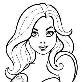 Jessica Rabbit Med Langa Rauda Harid Myndasida 101244 39662
