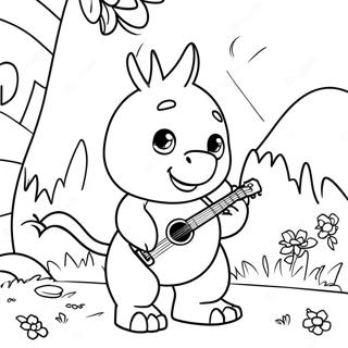 Backyardigans Litunarsíða Litasíður