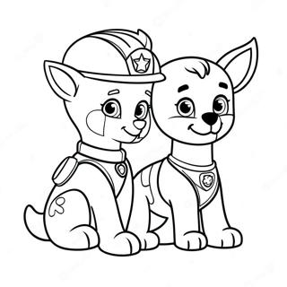 Liberty Paw Patrol Litabók Litasíður