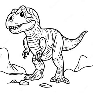 Nakvaem T Rex Fossil Litabok 102348-40623