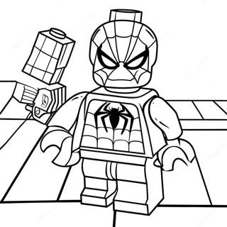 Spiderman Lego Litasíður