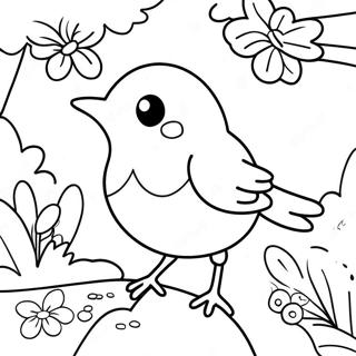 Hamingjusamur Robin A Vorin Litabok 105383-42999