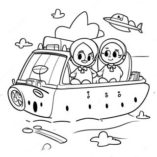 Skemmtileg Trinity Og Madison Aevintyri Litabok 105794-43312