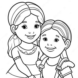 Saet Trinity Og Madison Vinir Litabok 105795-43316