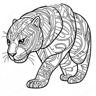 Fagur Svartur Panter Ad Veida 106157-43597