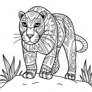 Fagur Svartur Panter Ad Veida 106157-43598