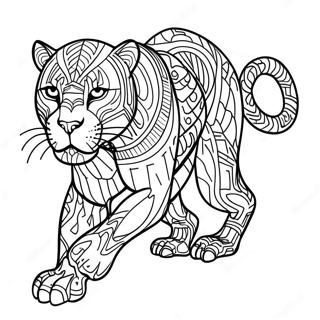 Fagur Svartur Panter Ad Veida 106157-43599