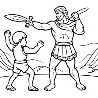 David Og Goliat Litabok 106668-43987