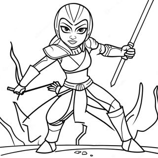 Ahsoka Tano I Bardaga Litabok 107255-44456