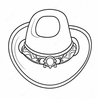 Litrikur Cowboy Hattur Med Stjornum Litunarsida 109056-45918