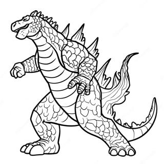 Ognvekjandi Godzilla I Adgerd I Litabok 109468-46239