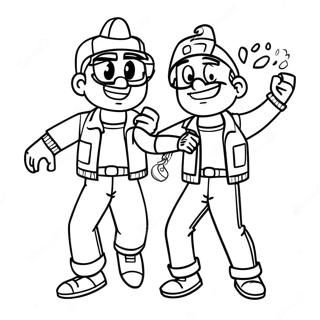 Carlos Og Jay I Adgerd Litabok 109598-46347