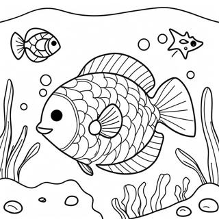 Flounder Undir Vatni Litabok 110162-46783