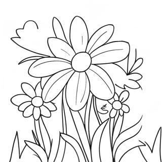 Varleg Mars Blom Teikningarsida 111477-47831