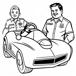 Bornin Skata Pinewood Derby Litabok Litasíður