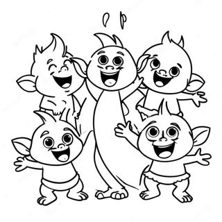 Gladur Viva Trolls Syngjandi Litabok 111910-48165