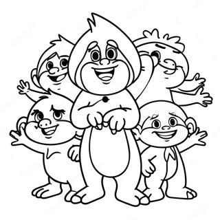 Gladur Viva Trolls Syngjandi Litabok 111910-48167