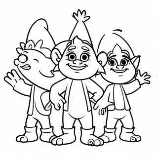 Gladur Viva Trolls Syngjandi Litabok 111910-48168