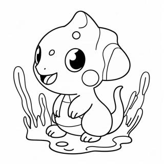 Sætur Vötn Tegund Pokémon Litabók Litasíður
