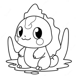 Sætur Vötn Tegund Pokémon Litabók Litasíður