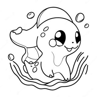 Lekur Vötn Tegund Pokémon Litabók Litasíður