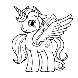 Celestia Med Regnbogabakgrunn Litabok 114737-50489