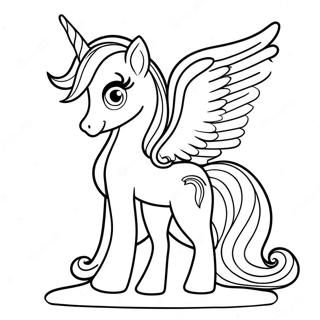 Celestia Med Regnbogabakgrunn Litabok 114737 50492