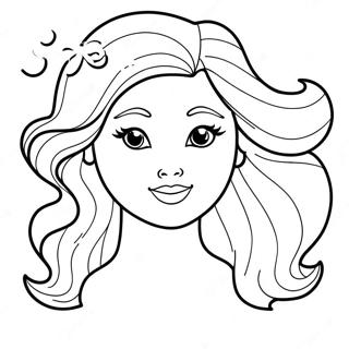 Falleg Hafmeyja Med Flaedandi Hari 117803-53016