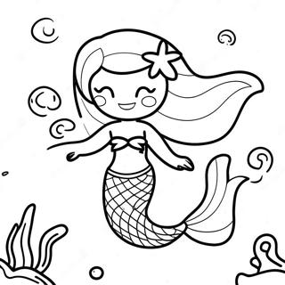 Glitrandi Hafmeyja Med Skeljum 117804-53017