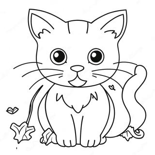 Skelfilegur Svartur Kottur Litabok 118652-53787