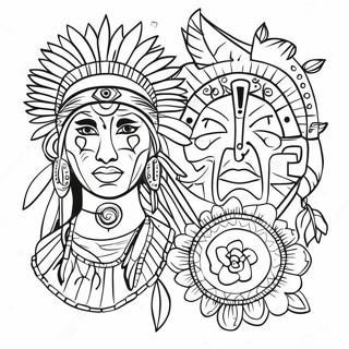 Menningarleg Samfelagsfolks Dagur Takn Litabok 118707-53838