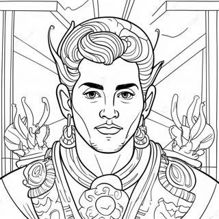 Midas Med Glitrandi Gulli Litabok 119192-54210