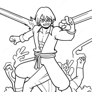 Sanji I Bardaga Vid Ovini Litabok 119812-54703