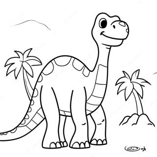 Brontosaurus Litabok 123506-57789