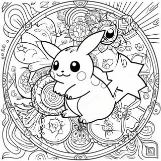 Flokin Pokemon Mandala Litabok 124820-58911