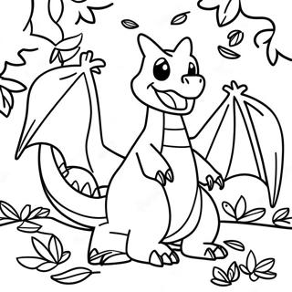 Charizard Med Haustlaufum Litabok 125593-59515