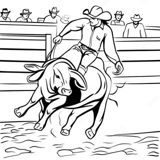 Pbr Bull Riding Litabók Litasíður