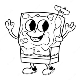 Spongebob Og Vinir Litasíður