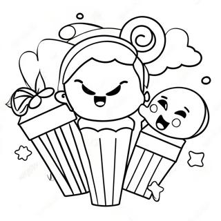 Lol Omg Candylicious Litunarsíða Litasíður
