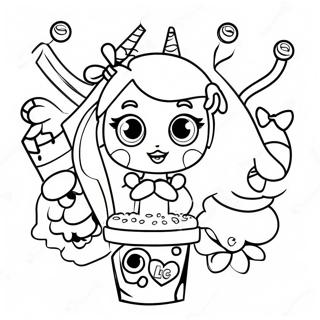 Lol Omg Candylicious Partísenu Litunarsíða Litasíður