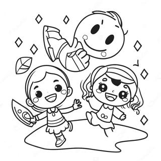 Hamingjusom Born Leika Litabok 128945-62235