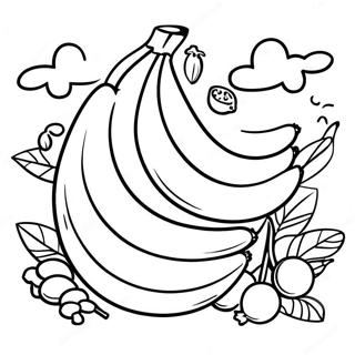 Banana Fjolskyldupiknik Litabok 130535-63486