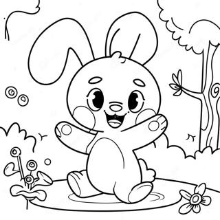 Hamingjusom Bonnie Ad Leika Vid Vini Litabok 130585-63518