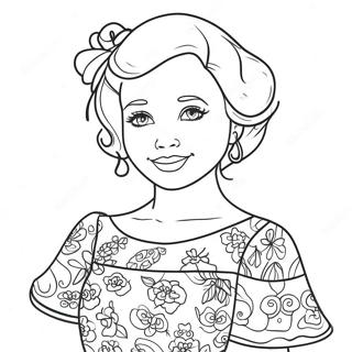 Bonnie I Litriku Kjol Litabok 130586-63523