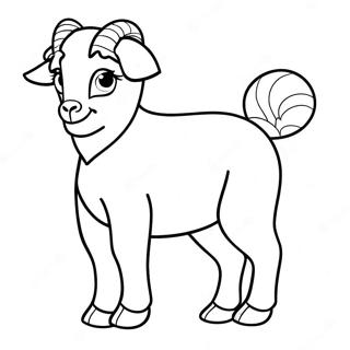 Leikandi Aries Geit Litabok 131850-64499