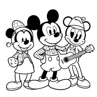 Litabok Um Trendy Hipster Mickey Og Vini 132284-64839