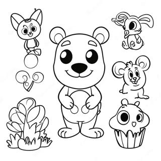 Litabok Um Listfengna Hipster Disney Dyr 132285-64841