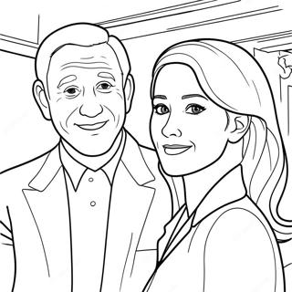 Barry B. Benson Og Vanessa Litunarsíða Litasíður