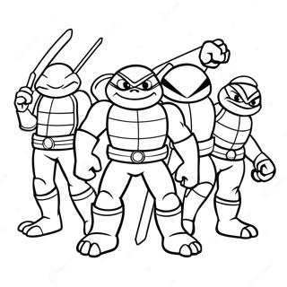 Uppvakningur Tmnt Litasíður