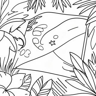 Kubu Fani Med Hitabeltisbakgrunn Litabok 133570-65836